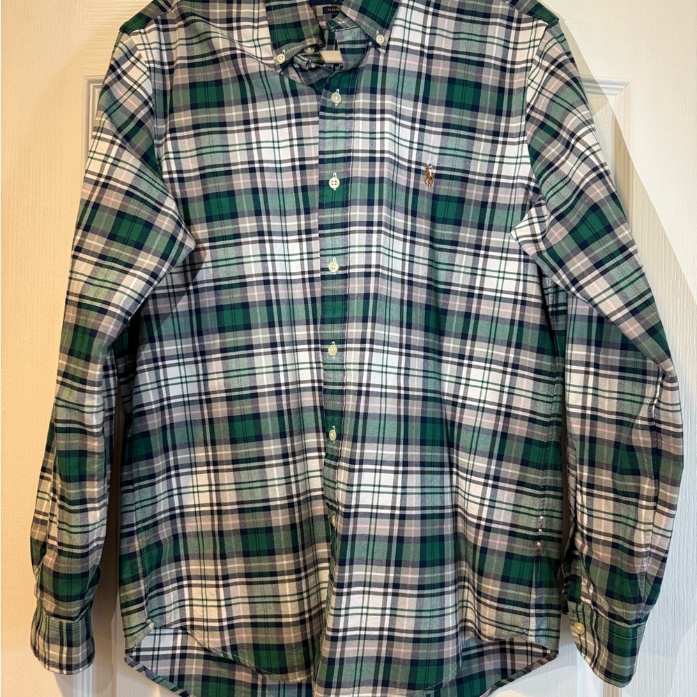 Polo Ralph Lauren Button-Down Plaid Oxford shirt